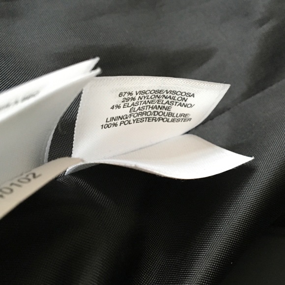 NINE WEST Jacket/Blazer Woman’s Black Sz.14 - Picture 6 of 8